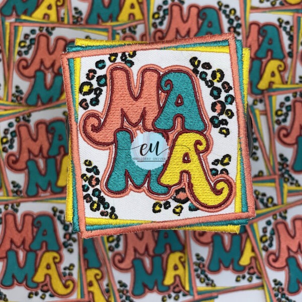 MAMA Iron-On Patch - 30 Pcs - Image 2