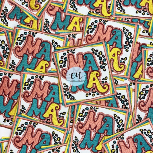 MAMA Iron-On Patch - 30 Pcs - Image 3