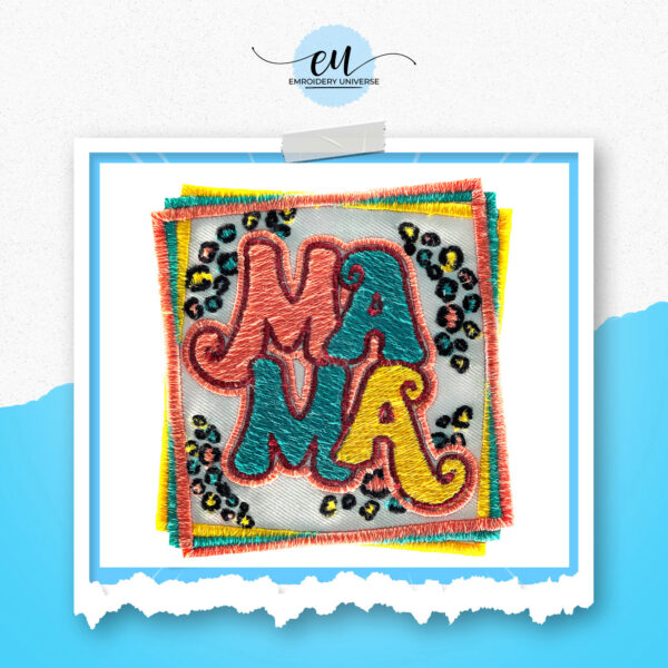 MAMA Iron-On Patch - 30 Pcs