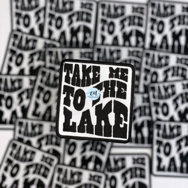 Take Me to the Lake Iron-On Patch - 30 Pcs - Image 2