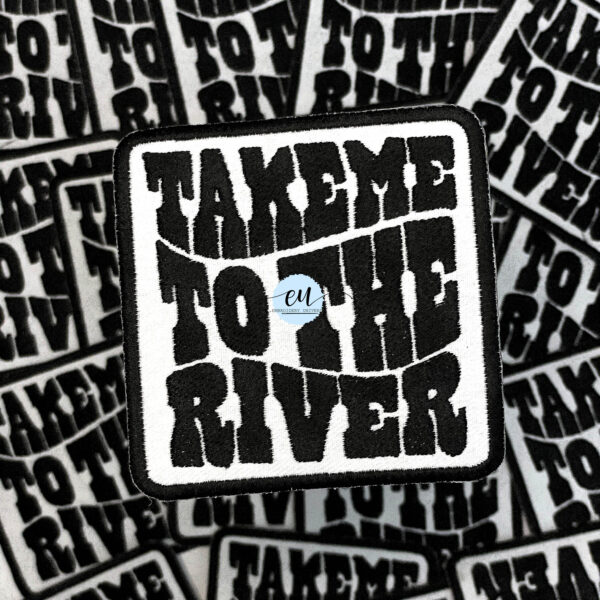 Take Me to the River Iron-On Patch - 30 Pcs - Image 2