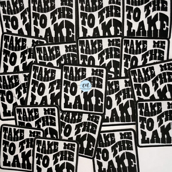 Take Me to the Lake Iron-On Patch - 30 Pcs - Image 4