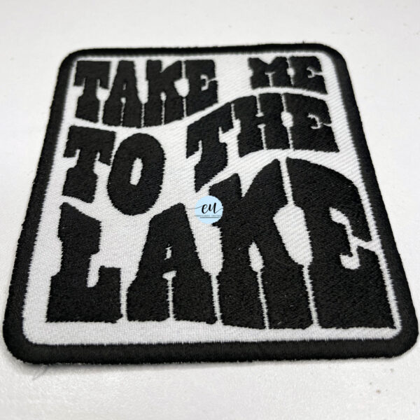 Take Me to the Lake Iron-On Patch - 30 Pcs - Image 3